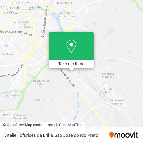 Atelie Fofurices da Erika map