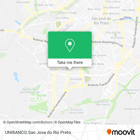 UNIBANCO map