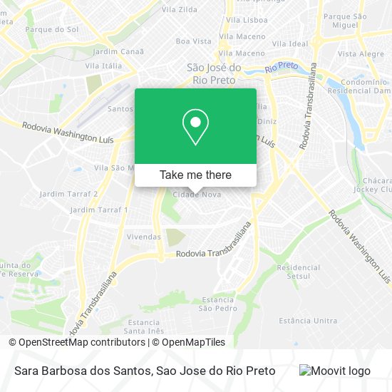 Mapa Sara Barbosa dos Santos