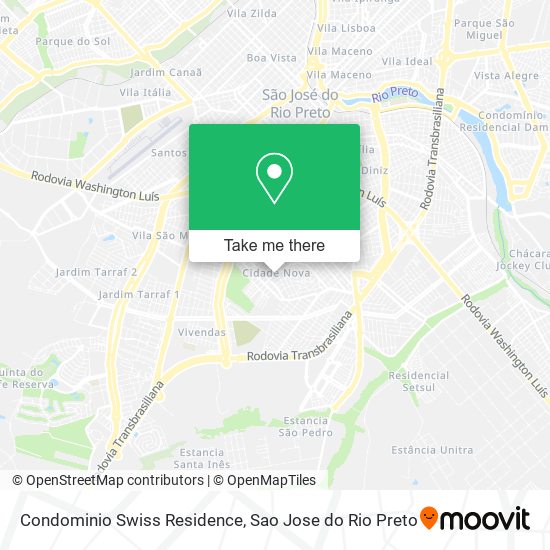 Condominio Swiss Residence map