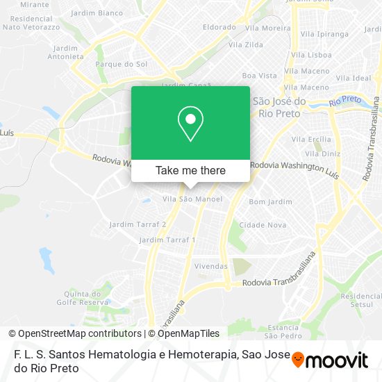 F. L. S. Santos Hematologia e Hemoterapia map