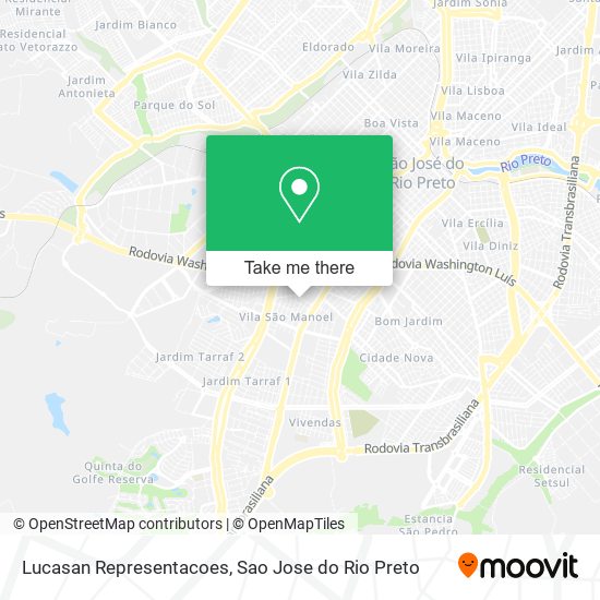 Lucasan Representacoes map