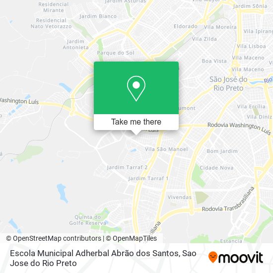 Escola Municipal Adherbal Abrão dos Santos map