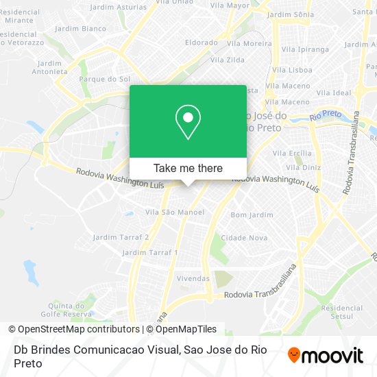 Db Brindes Comunicacao Visual map