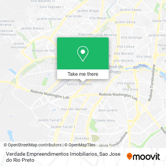 Verdade Empreendimentos Imobiliarios map