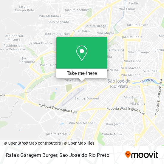Rafa's Garagem Burger map
