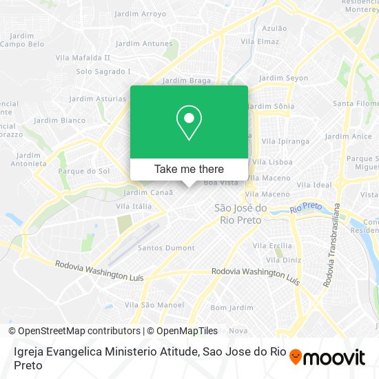 Igreja Evangelica Ministerio Atitude map