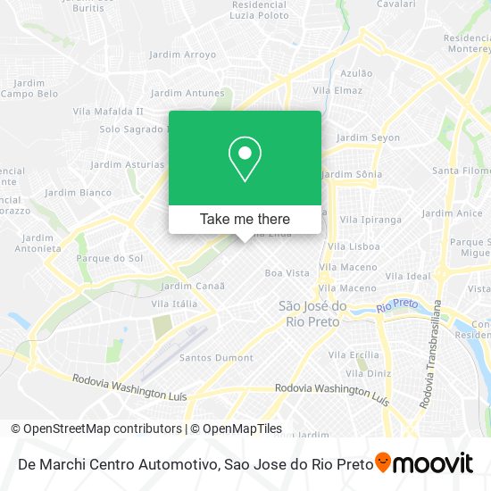 De Marchi Centro Automotivo map