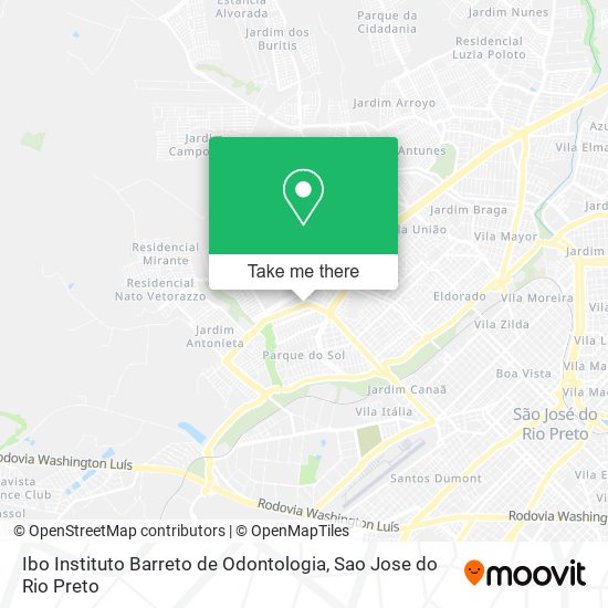Ibo Instituto Barreto de Odontologia map