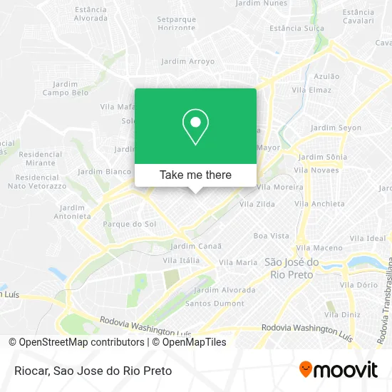 Riocar map