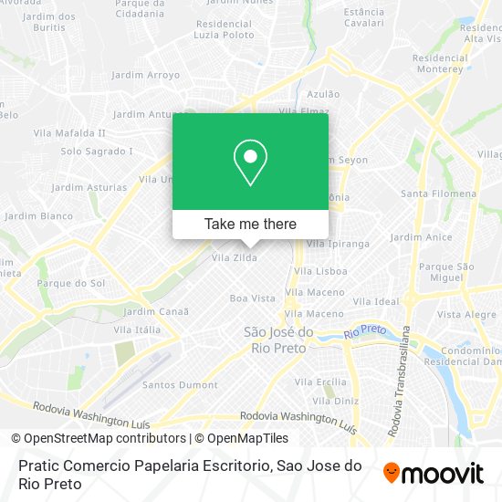 Pratic Comercio Papelaria Escritorio map