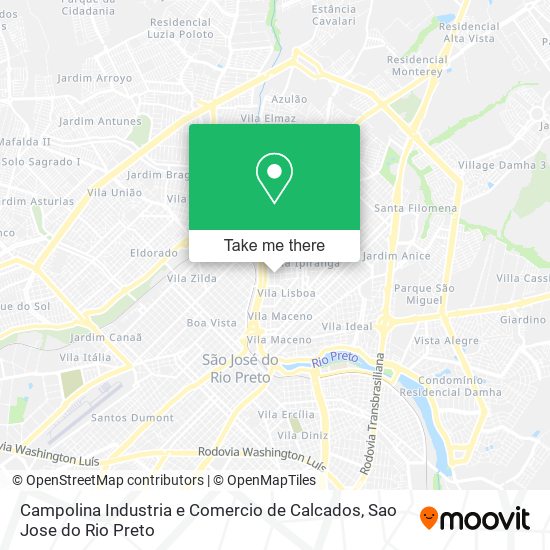 Campolina Industria e Comercio de Calcados map