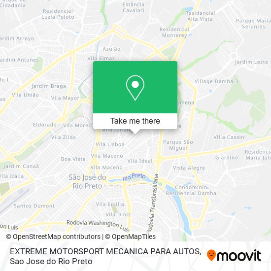 EXTREME MOTORSPORT MECANICA PARA AUTOS map