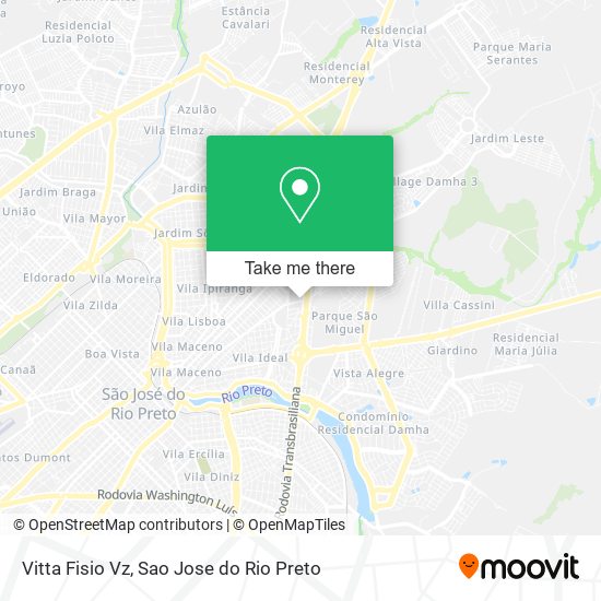 Vitta Fisio Vz map