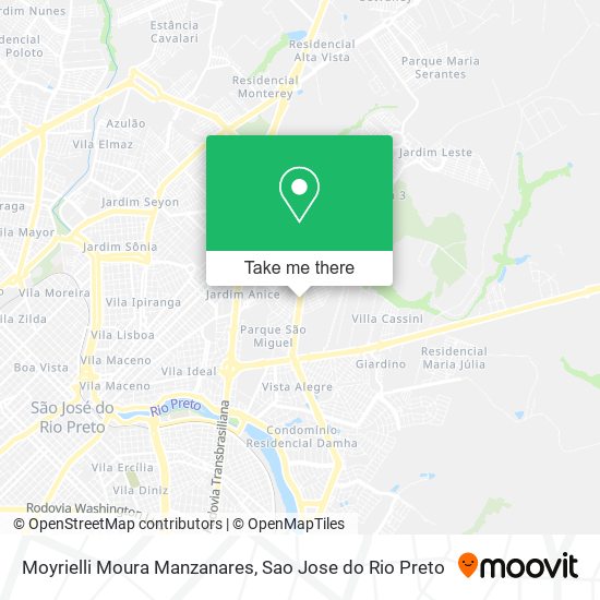 Moyrielli Moura Manzanares map