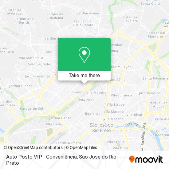 Auto Posto VIP - Conveniência map