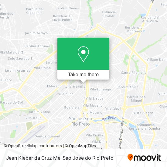 Jean Kleber da Cruz-Me map