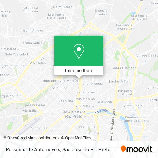 Personnalite Automoveis map