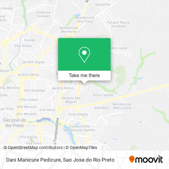 Dani Manicure Pedicure map