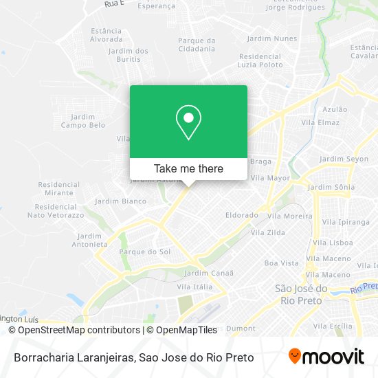 Borracharia Laranjeiras map