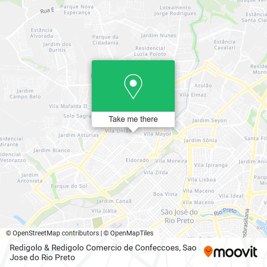 Redigolo & Redigolo Comercio de Confeccoes map
