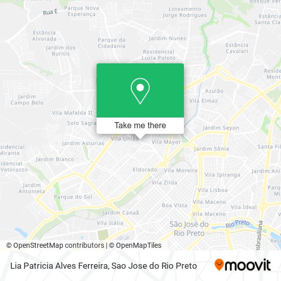 Lia Patricia Alves Ferreira map