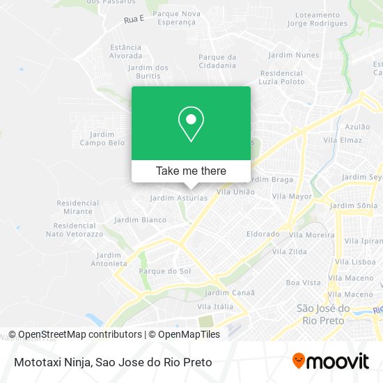 Mototaxi Ninja map