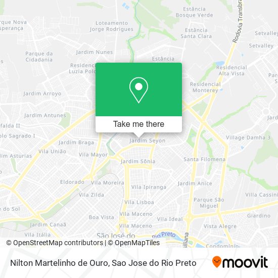Nilton Martelinho de Ouro map