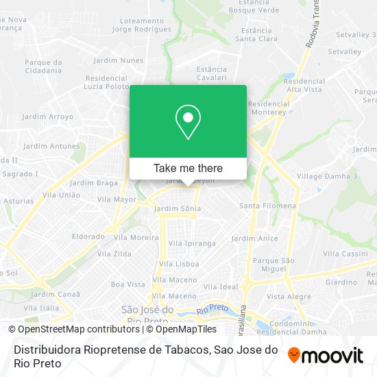 Distribuidora Riopretense de Tabacos map