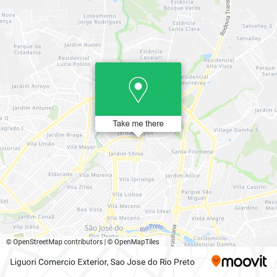 Liguori Comercio Exterior map