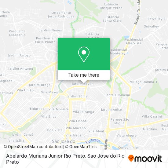 Abelardo Muriana Junior Rio Preto map