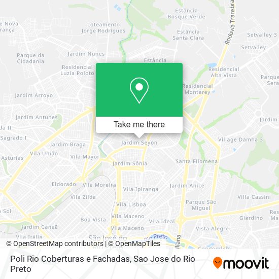 Poli Rio Coberturas e Fachadas map