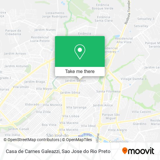Casa de Carnes Galeazzi map