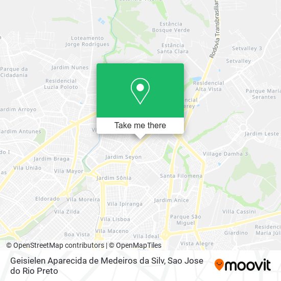Geisielen Aparecida de Medeiros da Silv map