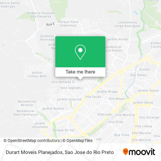 Durart Moveis Planejados map