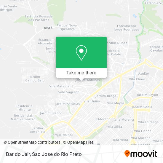 Bar do Jair map