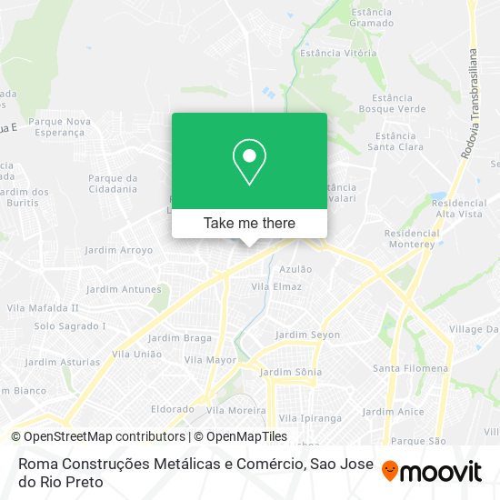 Roma Construções Metálicas e Comércio map