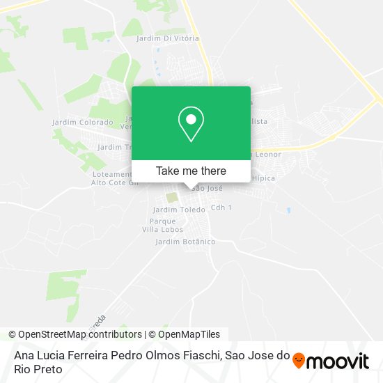 Ana Lucia Ferreira Pedro Olmos Fiaschi map