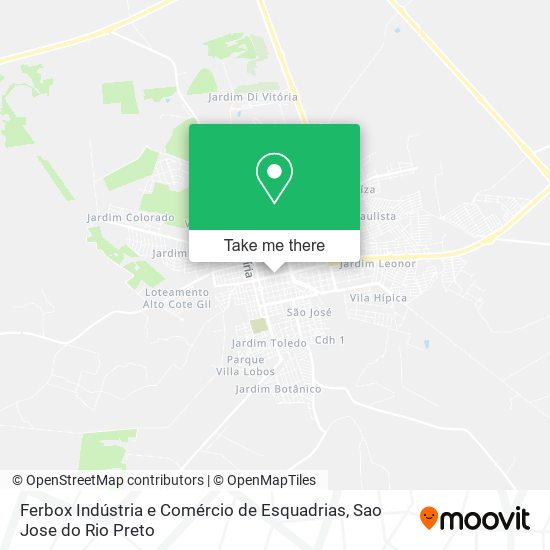 Ferbox Indústria e Comércio de Esquadrias map