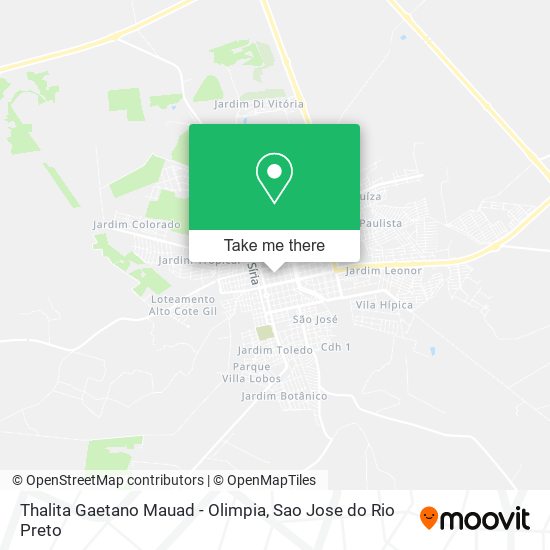 Thalita Gaetano Mauad - Olimpia map