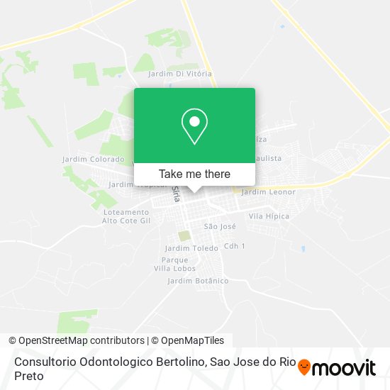 Consultorio Odontologico Bertolino map