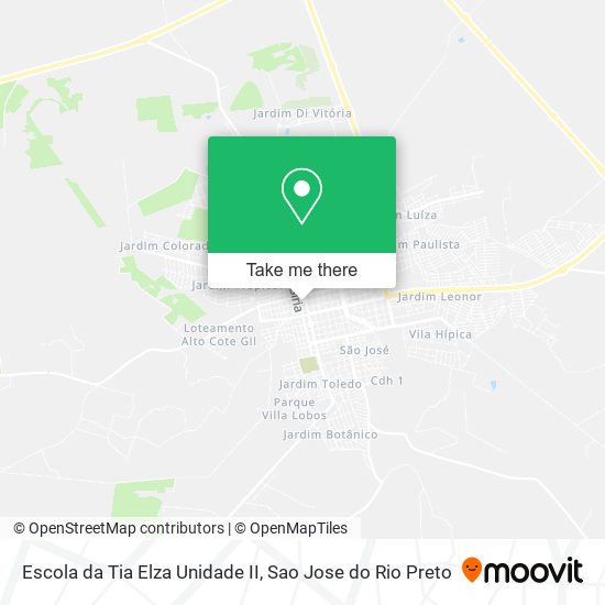 Escola da Tia Elza Unidade II map