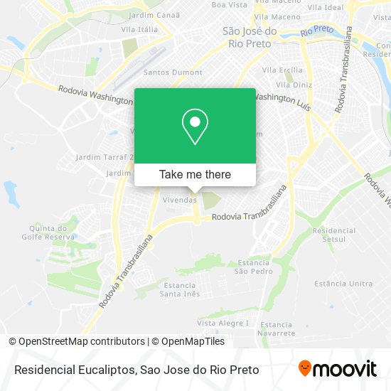 Mapa Residencial Eucaliptos