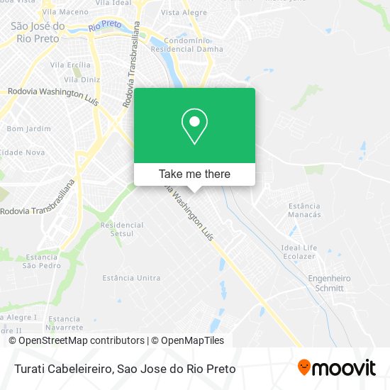 Turati Cabeleireiro map