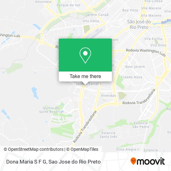 Dona Maria S F G map