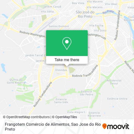 Frangotem Comércio de Alimentos map