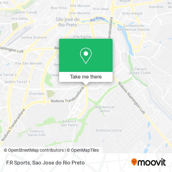 F.R Sports map