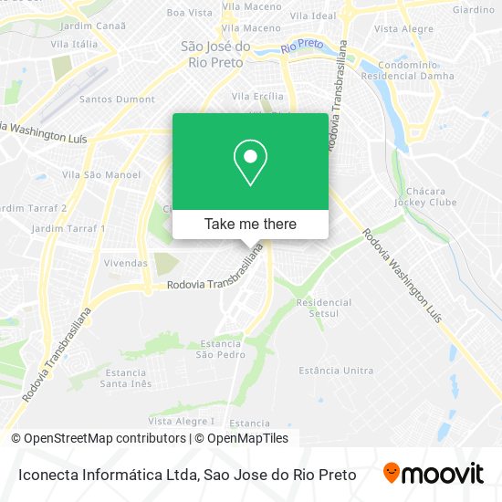Iconecta Informática Ltda map