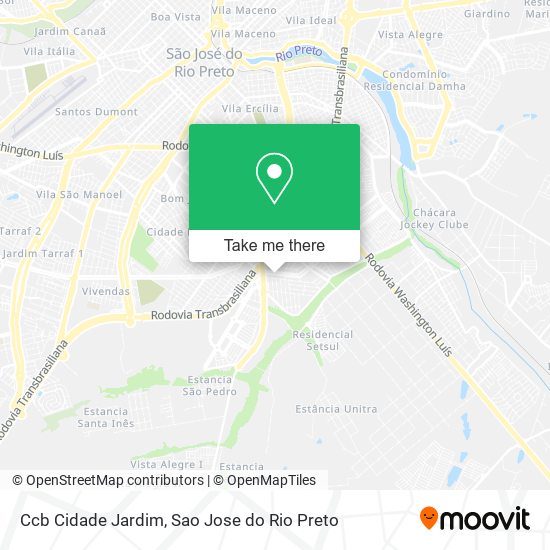 Ccb Cidade Jardim map