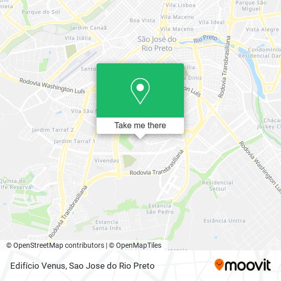 Edifício Venus map